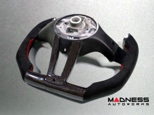 Alfa Romeo Giulia Custom Steering Wheel - Carbon Fiber - F1 Style - QV Models
